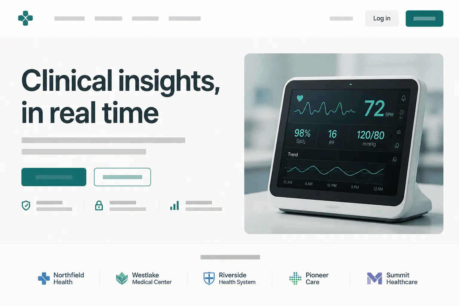 Health heroes, Real-time insights. Better outcomes.