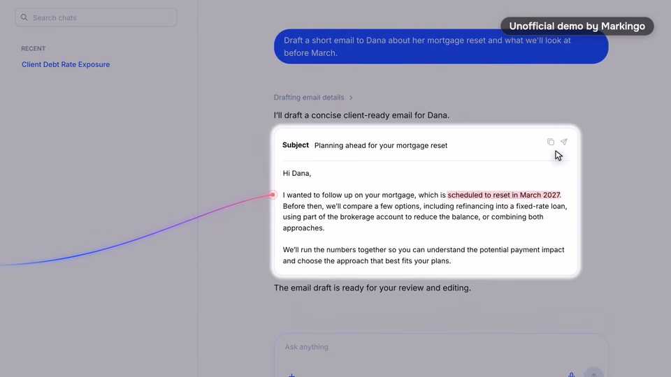 A frame of our film: an email to her, drafted in Marloo